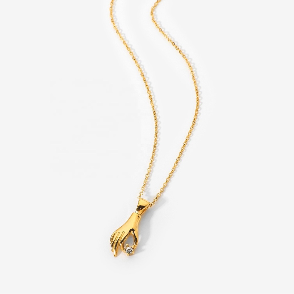 Gold One in a Million Necklace 18K Gold Necklace Valentine’s Day, Friendship